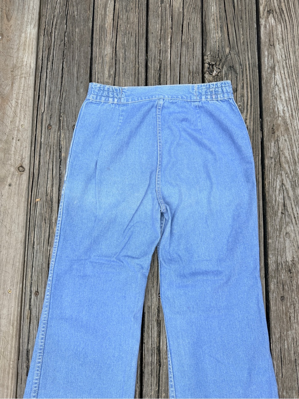 Vintage 1970s Sportswear International Denim Bell Bottom Jeans - Picture 7 of 11